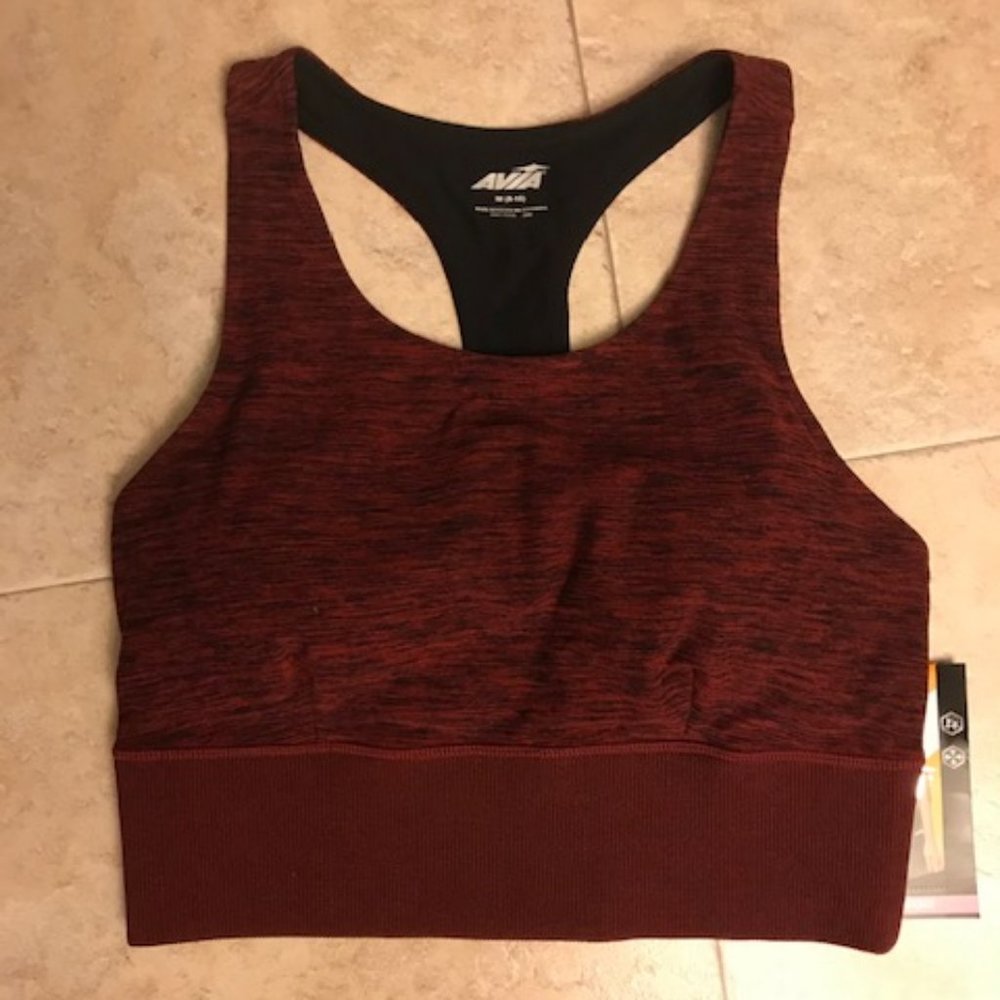 NWT Avia sports bra M (8-10)